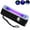 A, variant on JJBNSH Black Light Flashlight LED Pen Clip Light Flashlight Cats Moss Curing Mini LED Violet Light 365nm Fluorescent Agent Detection Banknote Checking Light Clearance