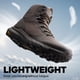 thumbnail image 4 of Botas tácticas para hombre NORTIV 8 marrón talla 9.5 ligeras, 4 of 7