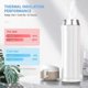 thumbnail image 4 of Double Walled Vacuum Flask , 450ml Stainless Steel Insulated Water Bottle, Flask for Hot and Cold Drinks, (White), 4 of 5