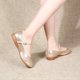 thumbnail image 5 of Cuero brillante para mujer, niña, salón de baile latino, práctica de Salsa moderna, zapatos de baile con punta cerrada, parte inferior de tendón de ternera suave, 5 of 5