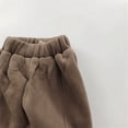 thumbnail image 6 of FYDUU Toddler Boys Casual Jogger Pants for Kids Outdoor Winter Trousers Elastic Waist Comfy Sweatpants with Pockets School Daily Wear Stylish Pants 5-6 Years, 6 of 8