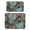White-473, variant on Aloha Palm Leaf Coffee Maker Mat 2 Pack Summer Vibes, 4-Layer Protection for Machines & Counters