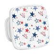 thumbnail image 1 of 4PCS Square Cabinet Fluorescence Knob Glowing in the Dark Furniture Drawer Pulls Handle with Screws Red Navy Stars, 1 of 5