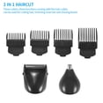 thumbnail image 3 of Cortadora De Pelo Para Hombres, Recortadora De Barba, Afeitadora Eléctrica, Juego De Kit De Aseo Para Corte De Pelo De Nariz Kearding HA026839-02, 3 of 5