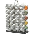 thumbnail image 2 of 20 Jar Spice Rack Stainless Steel with Spices Included - Standing Rack Shelf Holder & Countertop Spice Rack Tower Organizer for Kitchen Spices with Spice Refills for 5 Years, 2 of 6