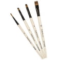 thumbnail image 2 of Daler-Rowney SS255400005 Pinceau Just Filberts - Ensemble de 4, 2 of 2