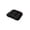 Black 2, variant on Kdkad Corduroy Chair Cushion with Ties, 17.3 x 16 Inch Soft Seat Pad for Dining Chair, Study Chair, Balcony Chair, Thick Comfortable Chair Cushion for Indoor Outdoor Home Use