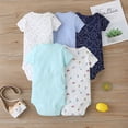 thumbnail image 4 of Newborn Infant Baby boy girl bodysuits Soft Cotton Quality Ropa De Bebe Baby clothing Jumpsuit 3/6M-24M 5 PCS/Lot, 4 of 5