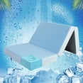 thumbnail image 2 of BYBYME 6" Cooling Trifold Twin Soft Memory Foam Mattress with Washable Cover, 2 of 9