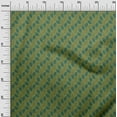 thumbnail image 2 of oneOone Tissu Polyester Lycra à Imprimé Feuilles en Blocs Tissu de Couture BTY 56 Pouces de Large, 2 of 4