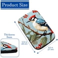 thumbnail image 4 of Woodpecker Soft Comfortable Furry Printed Car Armrest Cover 12.5x8.2 Inch - Car Armrest Mat, 4 of 6