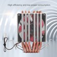 thumbnail image 4 of 6 Heat Pipes CPU Cooler 3pin CPU Cooler Powerful 12V DC For Intel Lag1155, 4 of 8