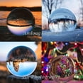 thumbnail image 5 of Amlong Crystal Clear Crystal Ball 150mm (6 inch) with Unicorn Stand and Gift Package for Decorative Ball, Lensball Photography, Gazing Divination or Feng Shui, and Fortune Telling Ball, 5 of 5
