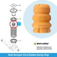 thumbnail image 5 of Car Rear Bumper Strut Rubber Bump Stop 31262885 for Volvo XC60 MK2, 5 of 5