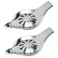 thumbnail image 3 of SHOWERORO 2Pcs Lemon Juicer Manual Operation Stainless Steel Juice Extraction Tool, 3 of 8