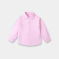 thumbnail image 5 of JUMEYU Shirts for Boys Boys' Cotton Dress Shirt Long Sleeve Casual School Uniform Woven Button Down Shirt 7T 8T (Pink,7-8 Years), 5 of 5