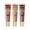 Cocoa, Butter, Chocolate, variant on Ruby Kisses Broadway Lip Gloss Vita-Lip Tinted Lip Gloss Set, Non-Sticky Formula, Long-Lasting, Moisturizing, Soothing, Super Glossy 3pcs (Set 1)
