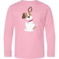 thumbnail image 3 of Inktastic Dog with Ear Up Long Sleeve Youth T-Shirt, 3 of 5