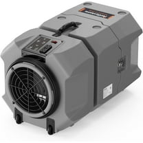 PURISYSTEMS 900 CFM Air Scrubber Commercial,Air Purifier with HEPA/Activated Carbon Filter, Ion Generator and UV-C Light, 4-Stage Filtration, Stackable, GFCI Outlet, Heavy Duty Negative Air Machine