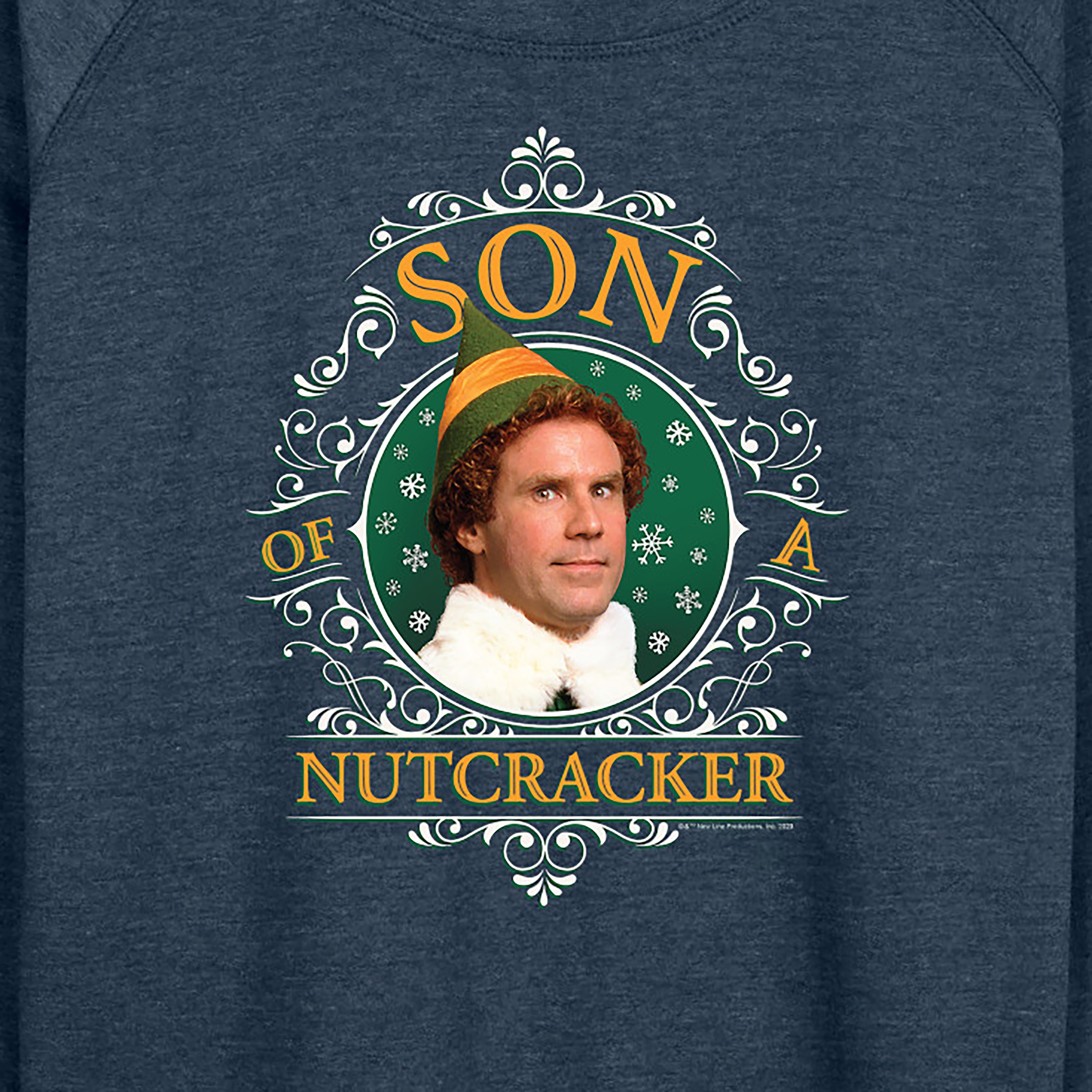 ELF - Son Of A Nutcracker - Women's Lightweight French Terry Long Sleeve Shirt