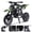 Green 01A, variant on TOXOZERS 50cc Dirt Bike, 2-Stroke Off-Road Mini Pit Bike for Teens, Motorized Motocross with Dual Suspension and Front & Rear Disc Brakes, 150 lbs Capacity,25Mph