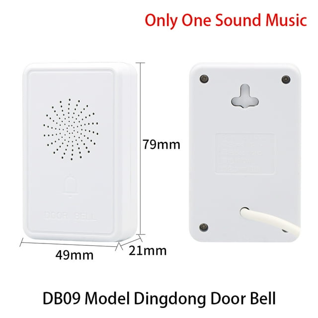 Wired Door Bell DC 12V Vocal Wired Doorbell Welcome Door Bell For Security Access Control System