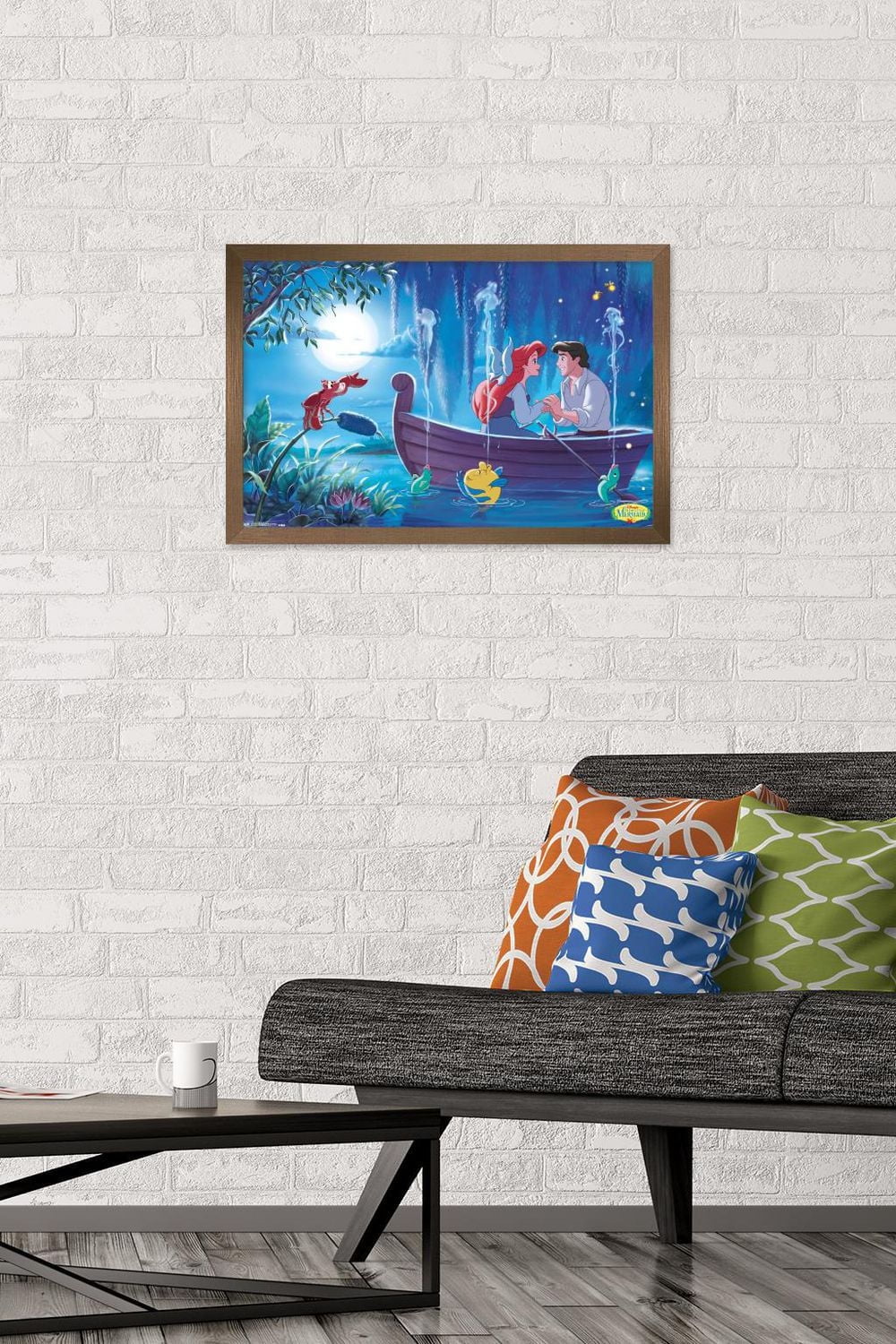 Disney The Little Mermaid - Ariel - Kiss The Girl Wall Poster, 22.375" x 34"