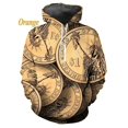 thumbnail image 3 of Sudadera con capucha con estampado 3D de dólar divertido para hombre y mujer, sudadera con capucha gráfica informal personalizada, sudadera holgada de gran tamaño para hombre, 3 of 5