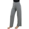 thumbnail image 2 of ANNE KLEIN Womens Gray Ribbed Pull On Heather Wide Leg Pants L, 2 of 2