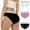 womens underwear cotton Hot Pink underwear cotton, variant on Mceream Cotton Bikini Underwear Women No Show Open Back Panties Briefs Depends Seamless Thongs 10 Maternity Underwear Cotton Over Bump Blumer De Algodon Para Mujer