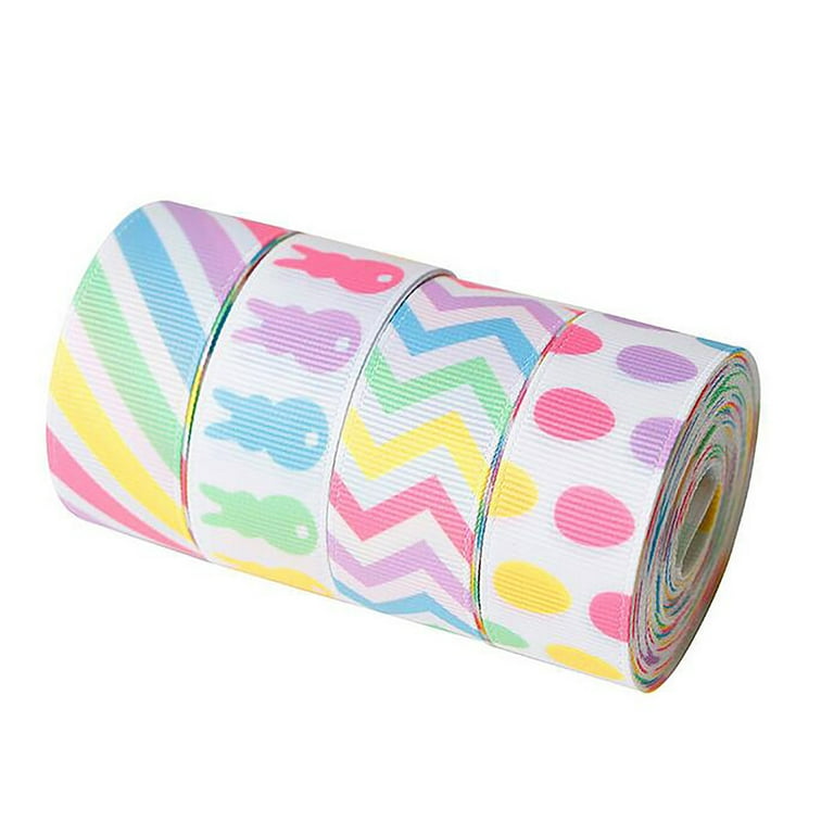 Veki Wrapping Easter Rope Yarn Silk Gift Day Printing Ribbon Home Textiles  Baby Wrapping Paper Neutral