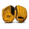 thumbnail image 2 of Franklin Sports Field Master Baseball + Softball Glove - Adult + Youth Mitt - 12.5" Lefty - Black/Tan, 2 of 7
