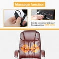 thumbnail image 4 of BestOffice Ergonomic Office Chair, Lumbar Support, Rolling Swivel for Women, Men(Brown), 4 of 6