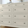thumbnail image 4 of Homestyles Naples Off White Wood Dresser with Felt Lined Top Drawers, 4 of 9