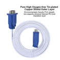 thumbnail image 5 of 1.8m VGA 3+6 Pure Copper 15-Pin Male to Male Flat Monitor Computer Cable Connection Line, 5 of 5