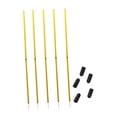 thumbnail image 3 of koolsoo 5x Soccer Agility Poles Professional Portable Football Training Marking Pole Yellow, 3 of 7