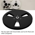 thumbnail image 3 of Recording Tape Reel, 1/4 7 Inch Empty Tape Reel, 3 Holes Universal Open Reel Sound Tape Empty Reel Aluminum Reel Tape Reel For Nab, 3 of 8