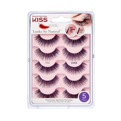 Paquete múltiple de pestañas KISS Looks So Natural - Flirty
