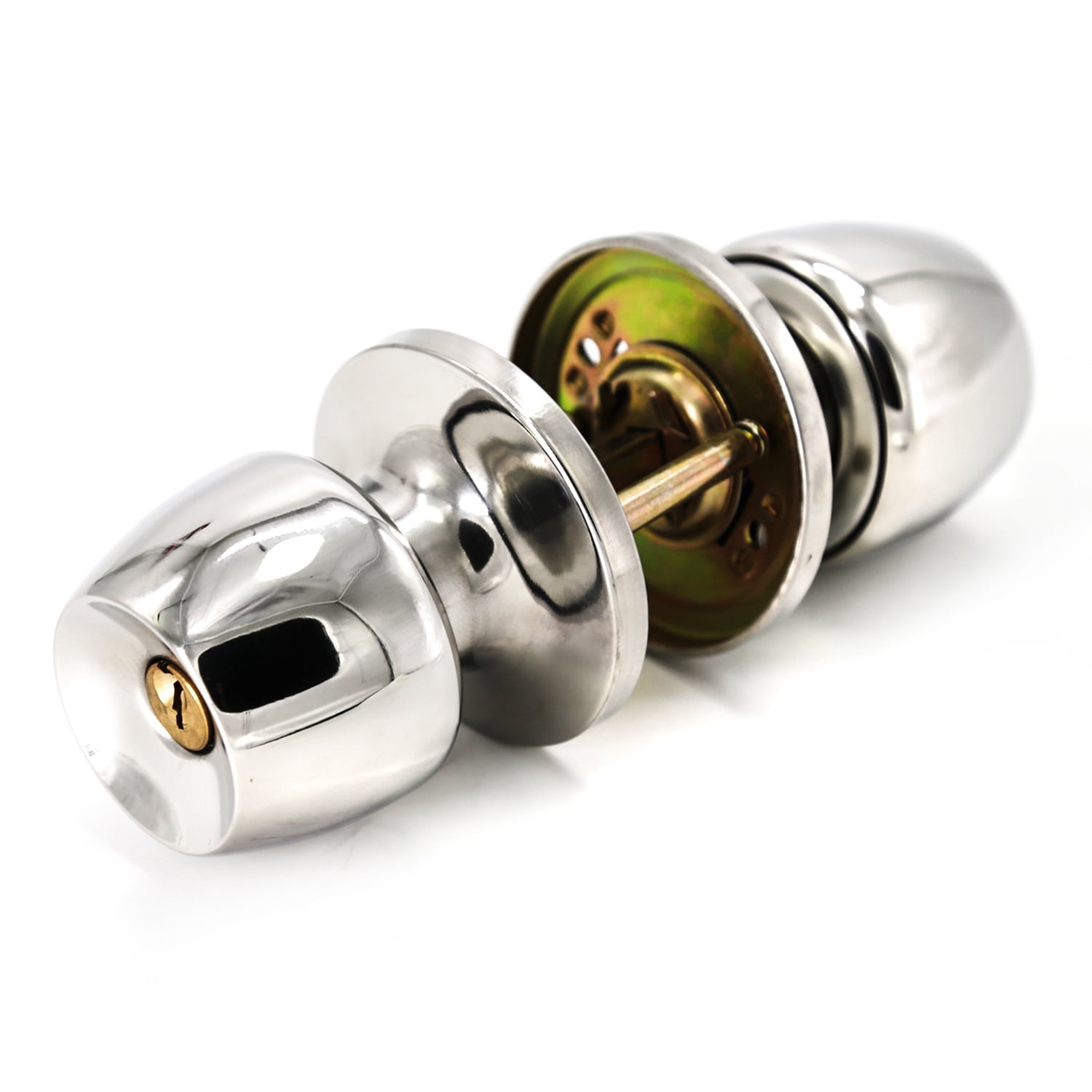 Villar Home Designs Door Knob Versa Chrome Keyed 10 Pack