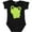 AB-Black, variant on Cute Frog, Little Frog, Baby Frog, Green Frog Boys or Girls Baby Bodysuit