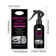 thumbnail image 3 of YiJuHui 1pcs Heavy-Duty Rust Remover Spray for Car Wheels - Fast Acting Metal Cleaner, Safe on Alloy Rims & Brake Parts, Automotive Maintenance Essential, 3 of 9