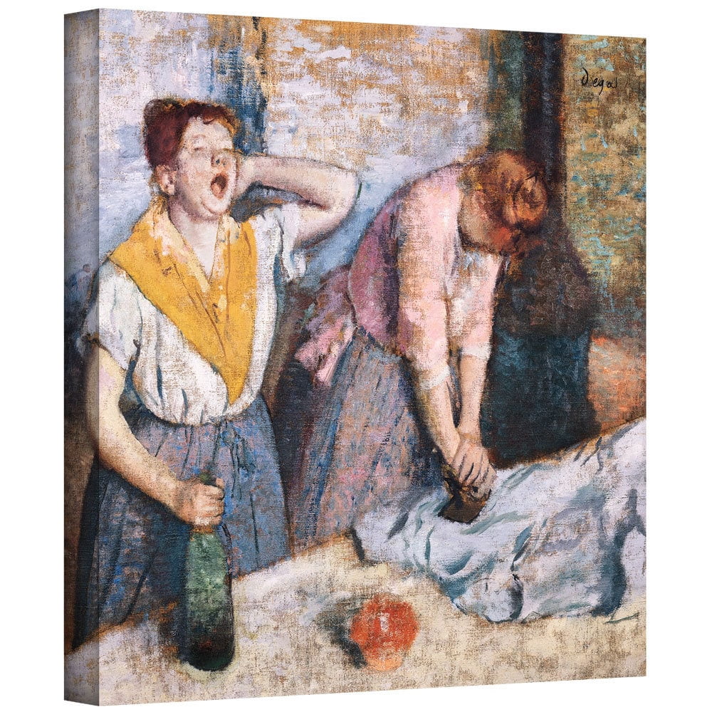 Edgar Degas "The Laundresses" Gallery-wrapped Canvas Art