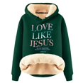 thumbnail image 1 of WEAIXIMIUNG Robe Sweat-Shirt pour Femmes Plus la Dernière Mode Automne et Hiver Épaissi Velours Chaud Cardigan à Capuche pour Femmes, 1 of 2