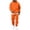 Red, variant on Streetwear Men Basic Tracksuit Plain Oversized Hoodie & Simple Cuffed Joggers Pants Workout Running Travel Office Casual 2 Piece Set Beige L