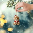 thumbnail image 4 of Hangs2 2D Acrylic Cat Themed Rearview Ornament And Keychain For Indoor And Holiday Use, 4 of 5