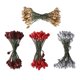 thumbnail image 4 of 200 piezas de yeso de doble cabeza, bayas artificiales para decoración de bodas, fiestas y el hogar. Dorado Plata Rojo Rojo Oscuro, 4 of 9