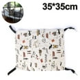 thumbnail image 1 of Hanging Cat Hammock, Pet Hammock for Cage, Adjustable Cat Bed Two Sides Comfortable/Waterproof Resting Sleepy Pad for Cats Small Dogs Rabbits or Other Small Animals, 1 of 7