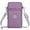 Light Purple, variant on Luxtrada Women Crossbody Phone Bag Small Shoulder Bag Cell Phone Wallet Purses Compatible with Smartphones up to 7.2 inch
