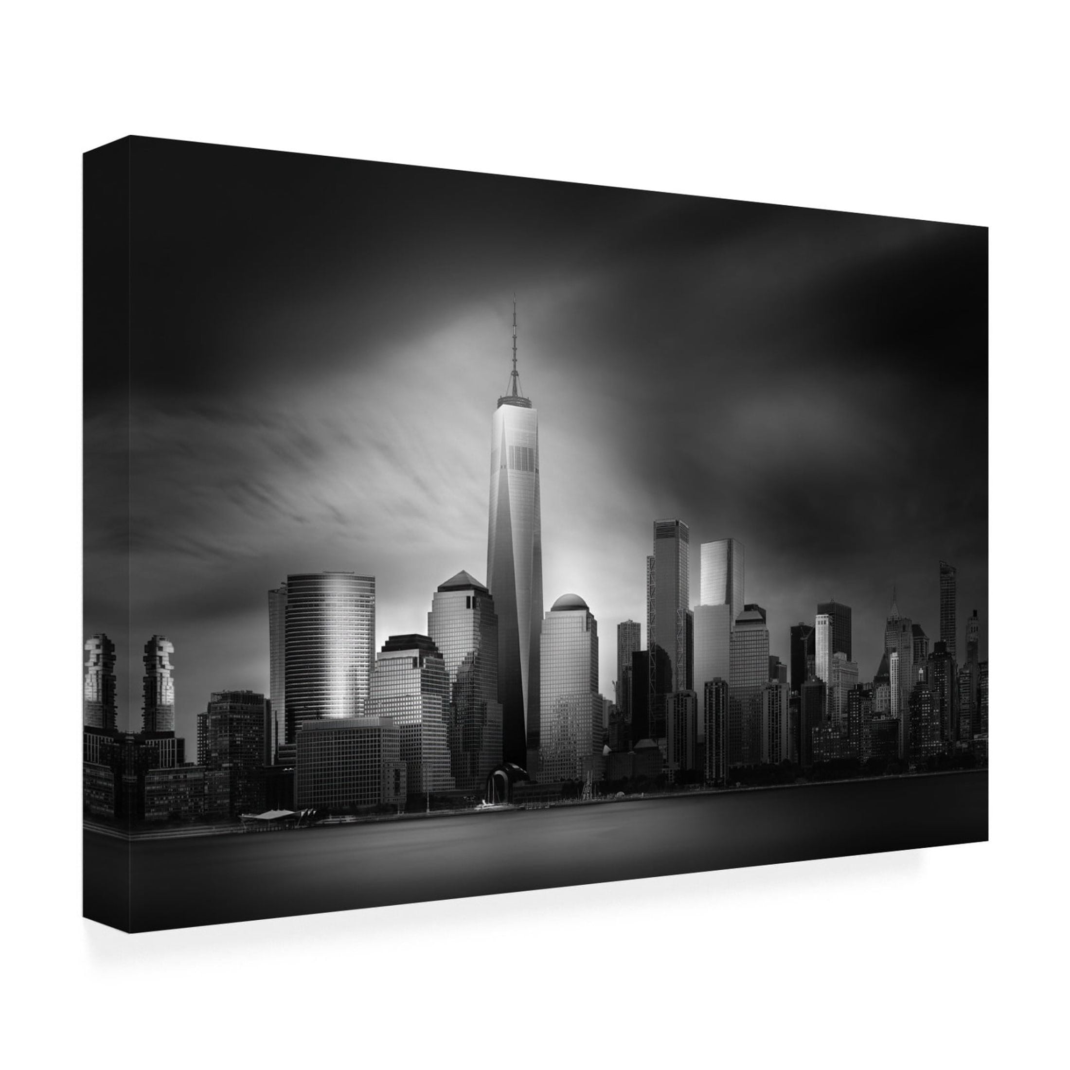 Canvas Wall Art - Inthemoment  'Rise Ii' Wall Art for Living Room, Bedroom, or Office Décor by Trademark Fine Art - 24 x 16 Inches