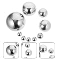 thumbnail image 3 of 9 Uds. De media bola de acero inoxidable pulido espejo medio globo de mirada hueco media bola de Metal flotante, 3 of 6